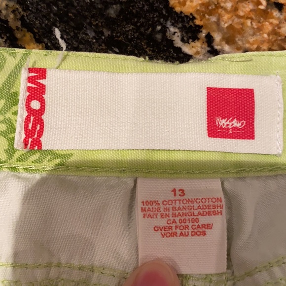 Cute Cotton Tropical Capris - size 13 - Picture 8 of 8